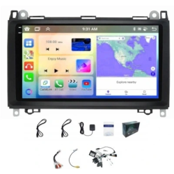 VW CRAFTER 2006-2017 ANDROID GPS USB WIFI BLUETOOTH CARPLAY ANDROID AUTO 4GB 64GB Q9 QLED